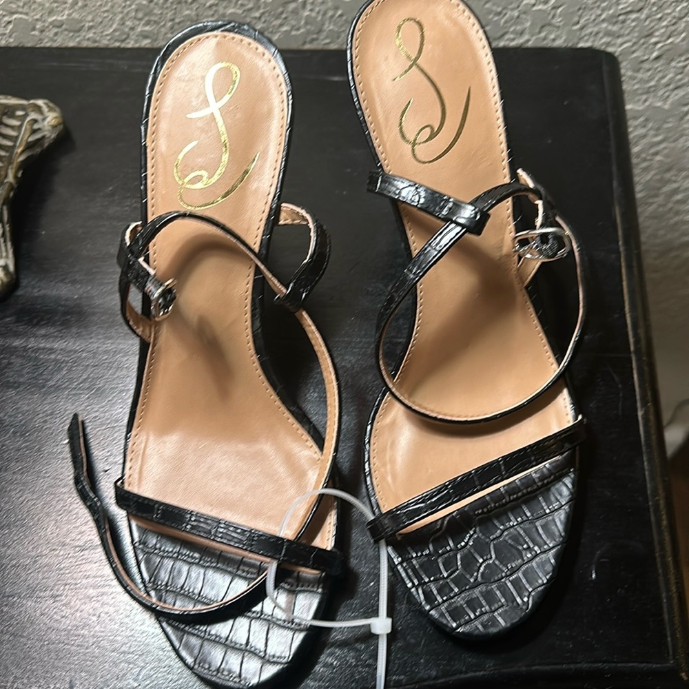 Sam Edelman black size 8.5 heel NWOT